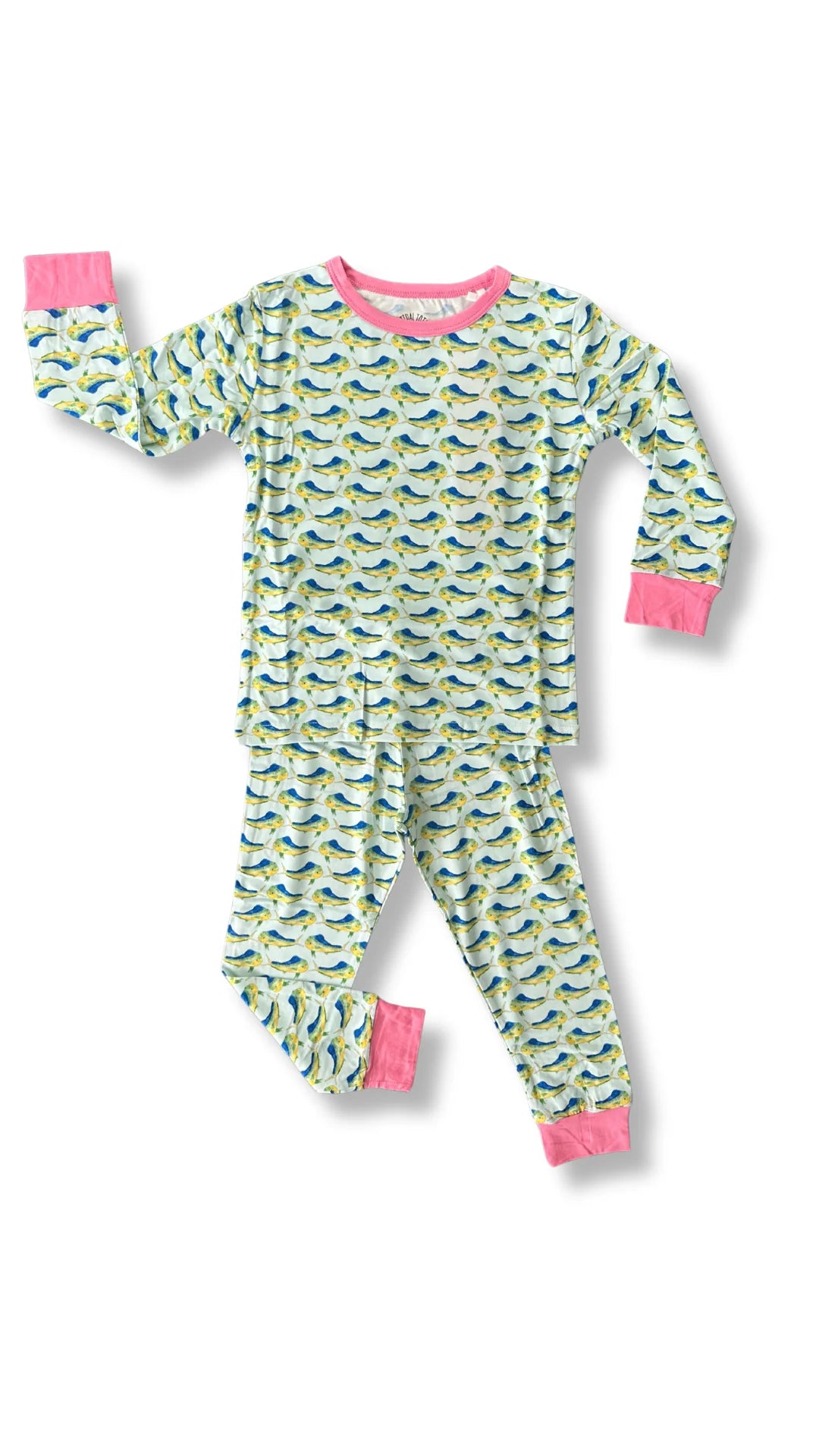 DOLPHIN DANCE PINK LS 2PC SET