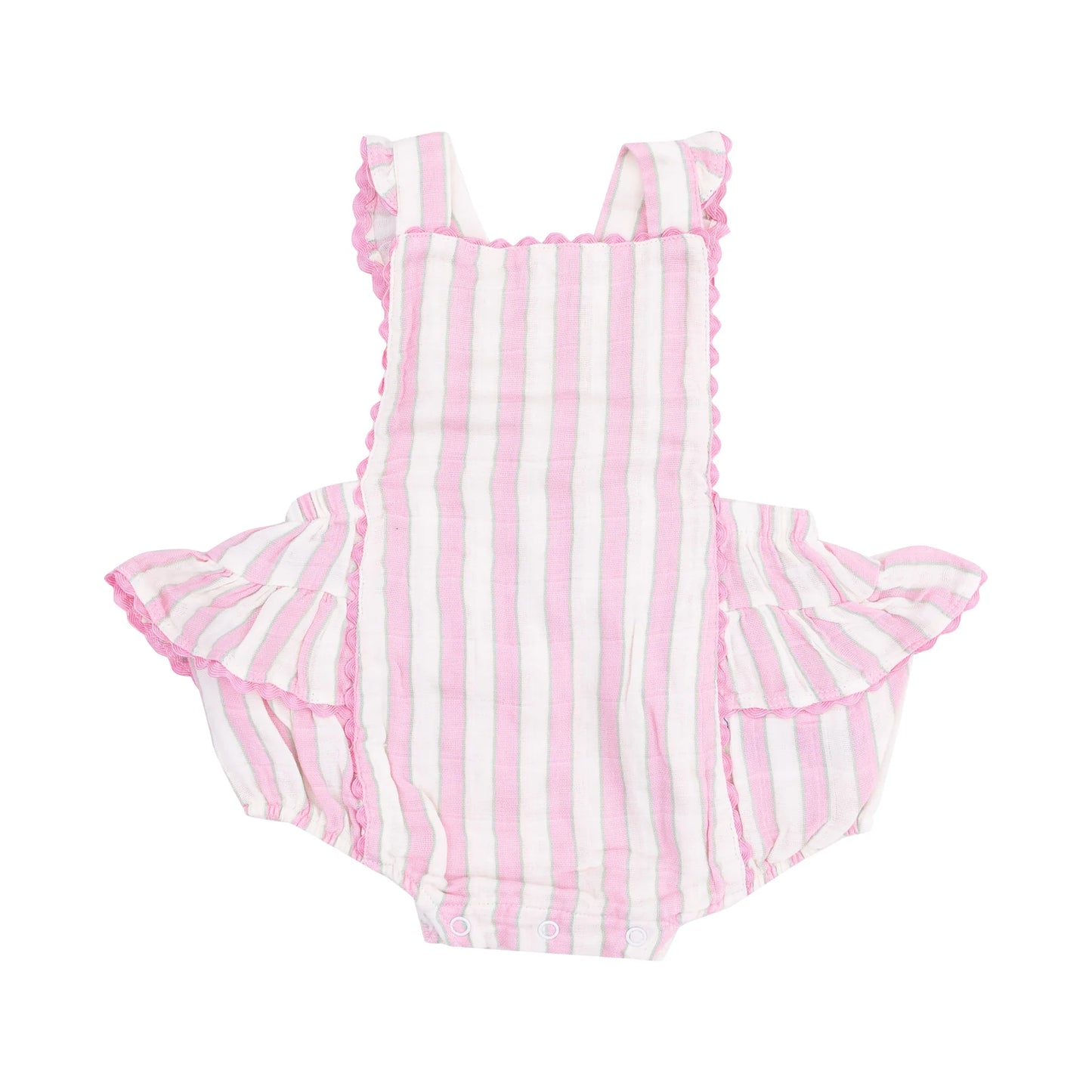 RIC RAC RUFFLE SUNSUIT CANDY STRIPE