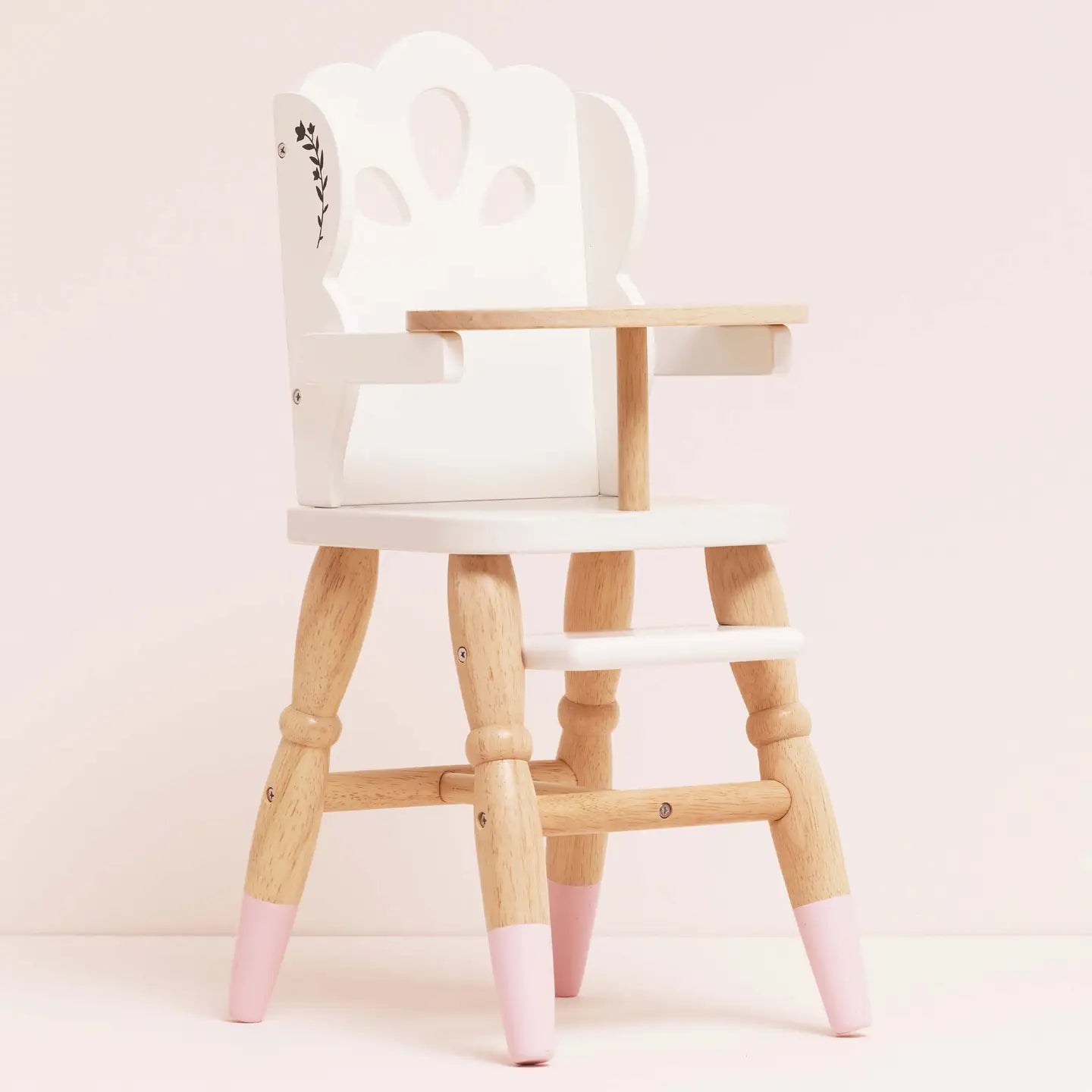 DOLLS WOODEN HIGH CHAIR