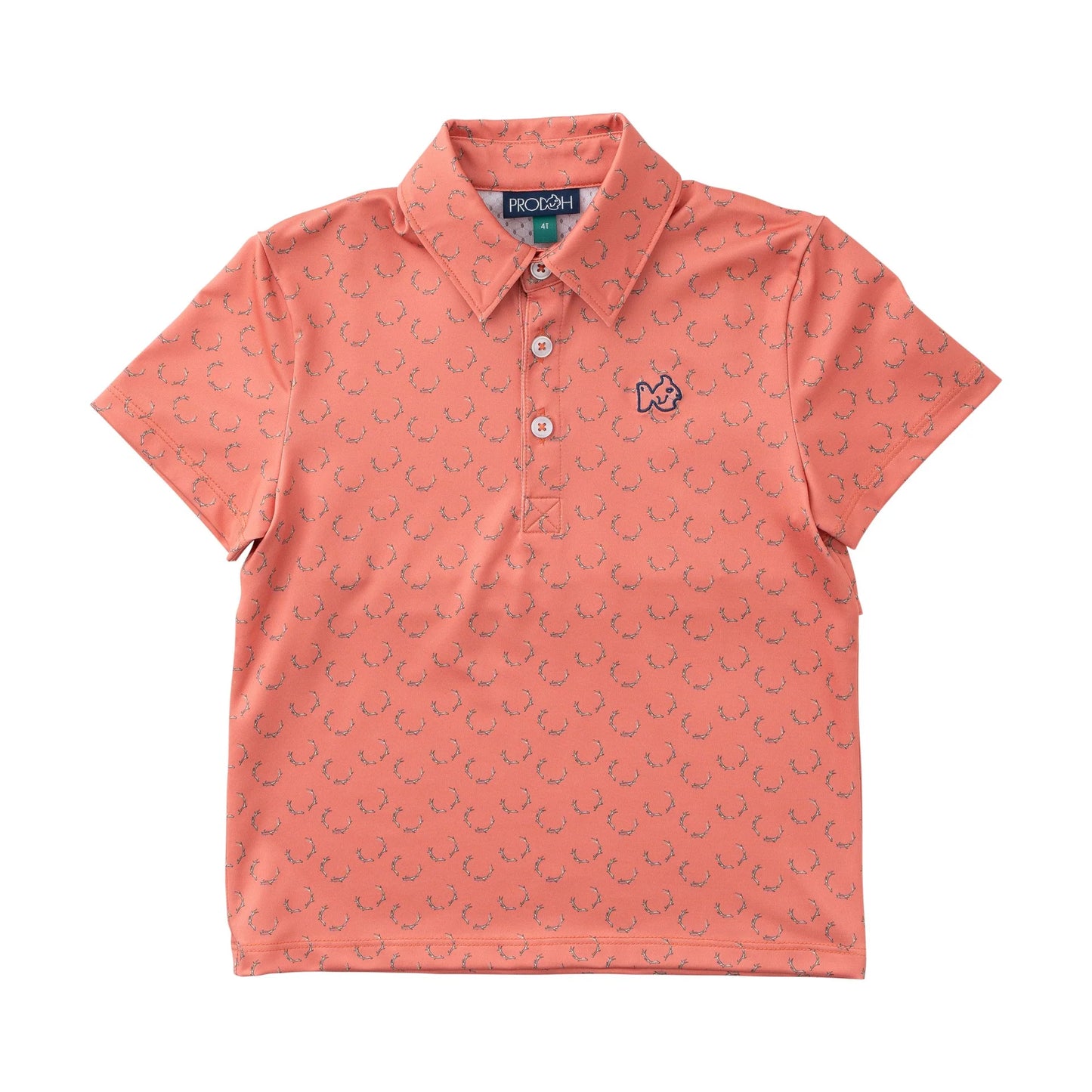 PERFORMANCE POLO CRABAPPLE ANTLER PRINT