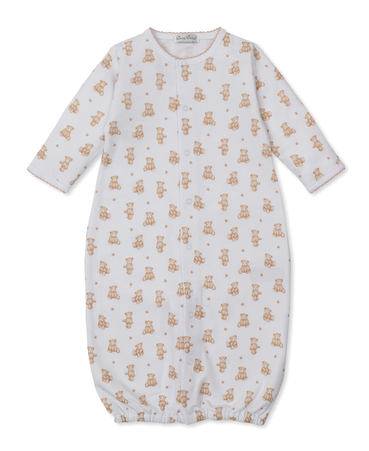 BROWN TEDDY TIME CONV GOWN