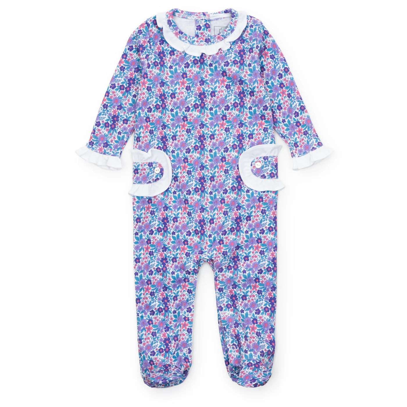 LUCY ROMPER BLACKBERRY FLORAL