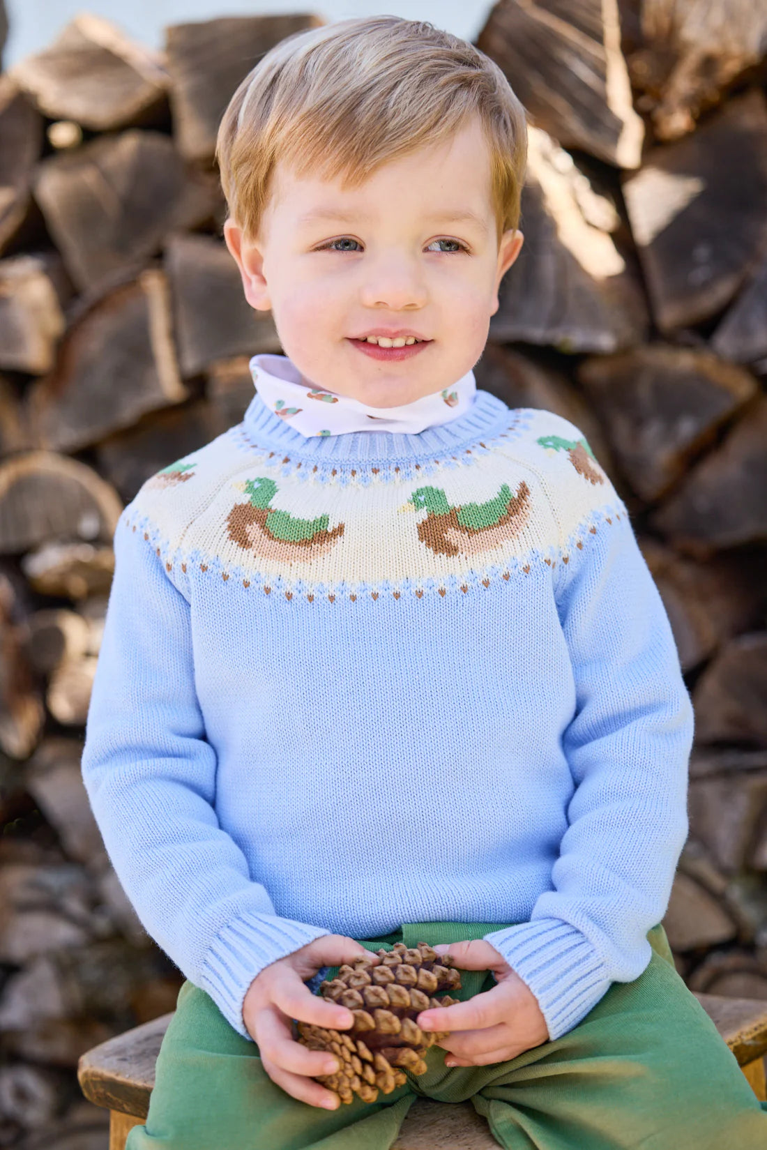 MALLARD FAIR ISLE SWEATER