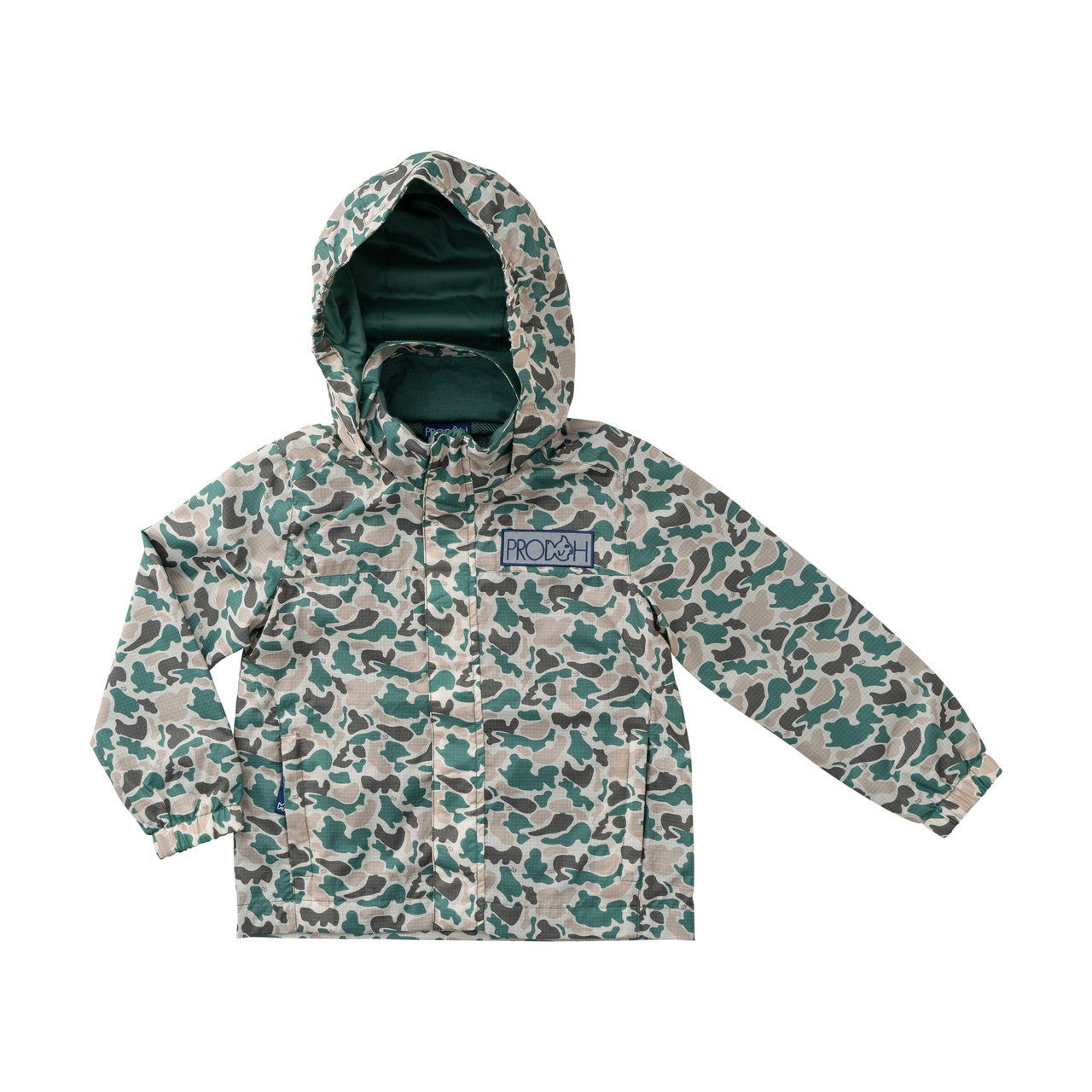 REFLECTIVE RAIN JACKET NEUTRAL BP CAMO