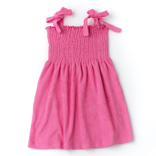TERRY DRESS PINK