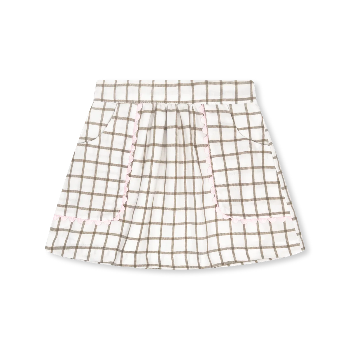ISABELLE SKIRT WINDOWPANE