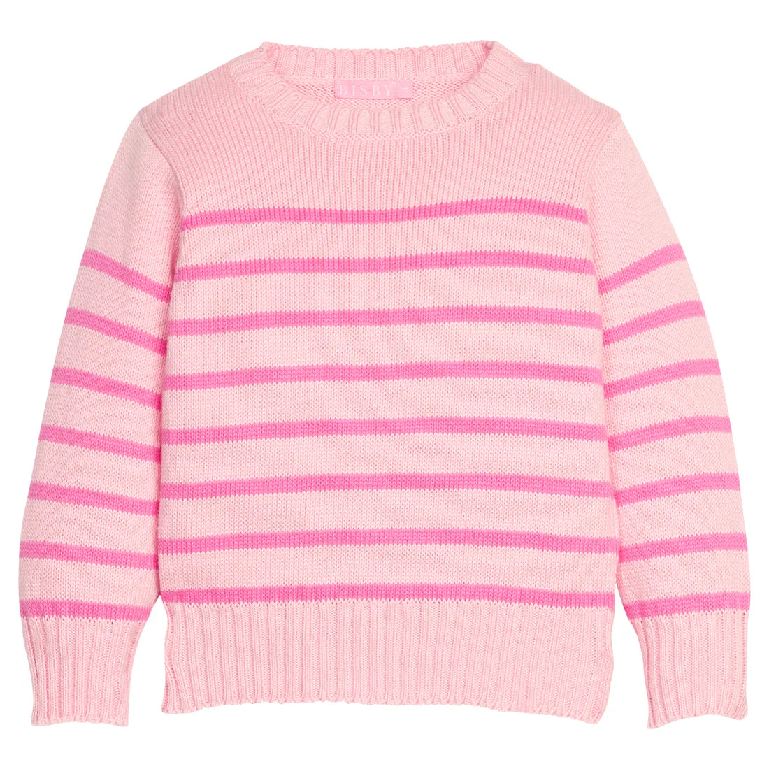 PINK STRIPED SWEATER