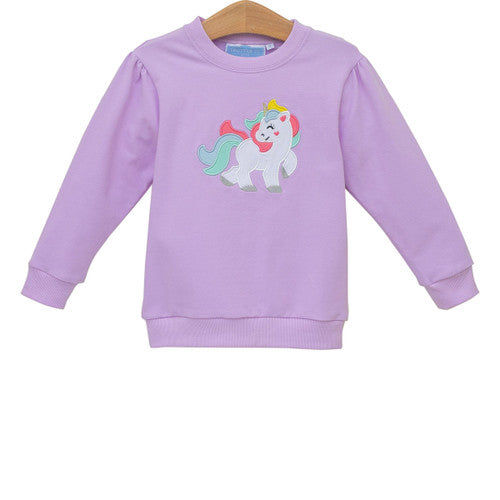 FRENCH TERRY PULLOVER UNICORN