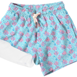 CORAL FISH SWIM TRUNK
