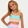 LITTLE EVA & EMMY SET GUAVA JELLY COLORBLOCK