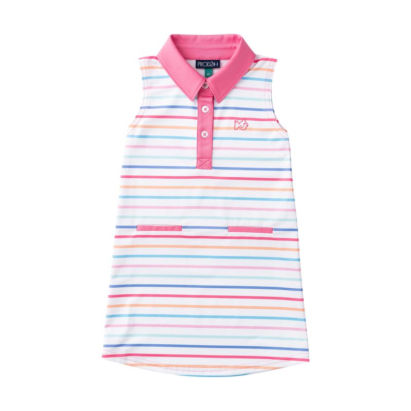 SUNST SLEEVELESS PERFORMANCE POLO DRESS
