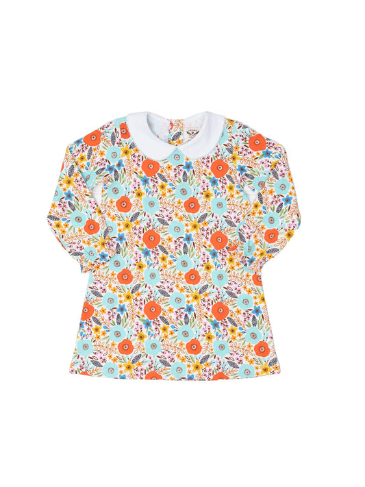 Presley Kait Fall Floral Kid's Dress