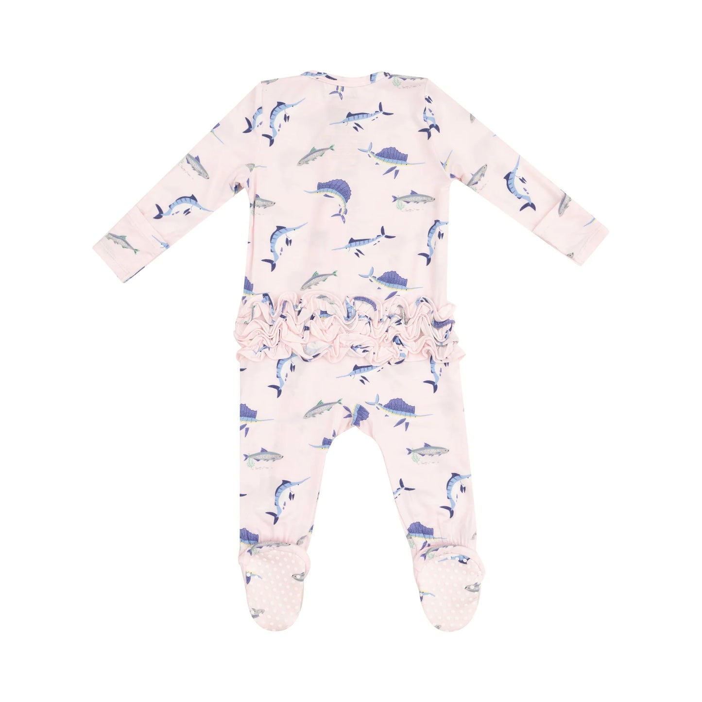 DEEP SEA FISHING RUFFLE FOOTIE