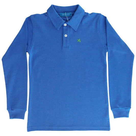 Harry Long Sleeve Polo - Dusk