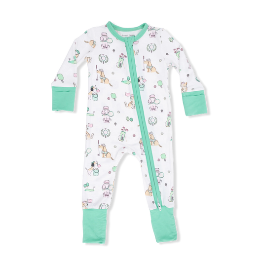 COUNTRY CLUB DOGS CONV ROMPER
