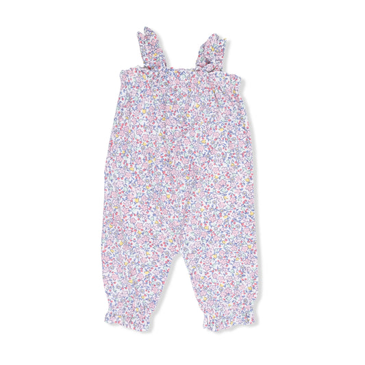 ELIZABETHS GARDEN RUFFLY STRAP OVERALL