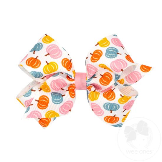 MED HARVEST PRINT BOW