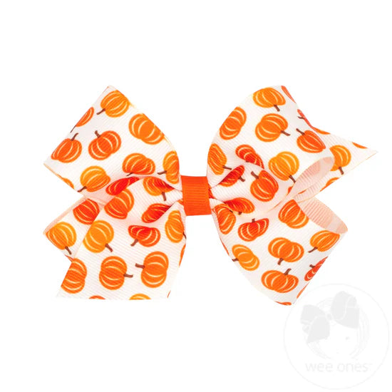 MED HARVEST PRINT BOW