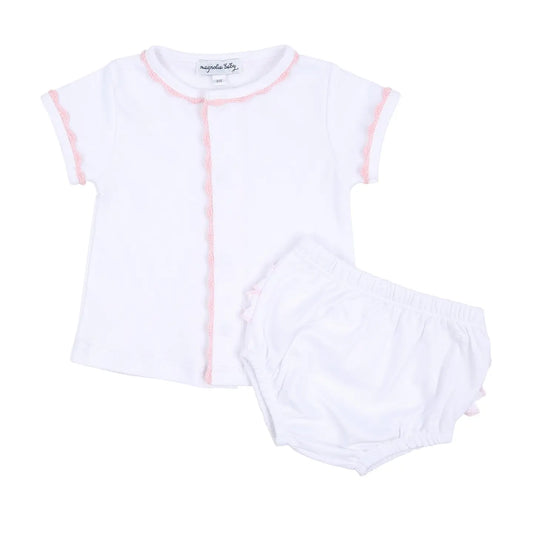 BABY JOY PINK DIAPER SET