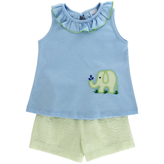 ELE-FUN TIMES GIRL SHORT SET