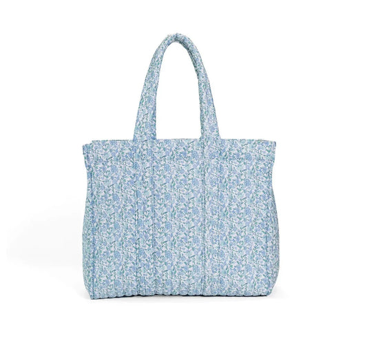QUILTED GOGO TOTE HAMPTONS FLORAL