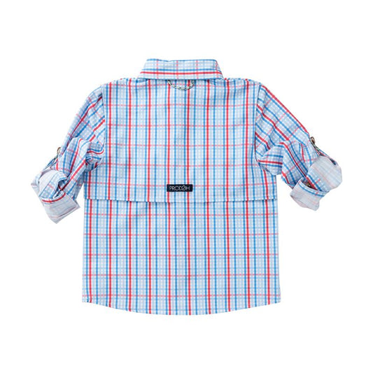 PPLD LS FOUNDERS KIDS FISHING SHIRT