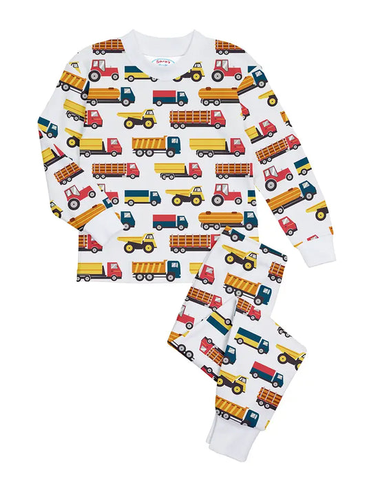 Trucks Super Soft Classic Long Pajama Set