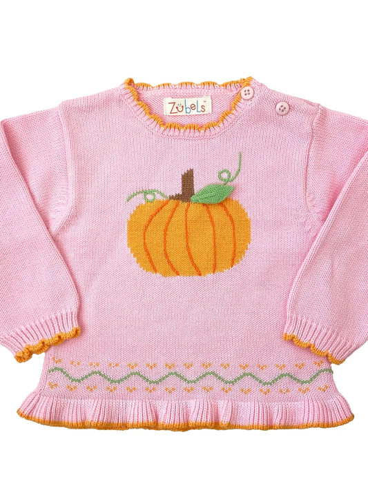 Pumpkin Knit Sweater