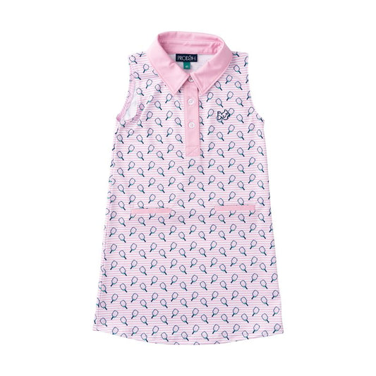 PFPBP SLEEVELESS PERFORMANCE POLO DRESS