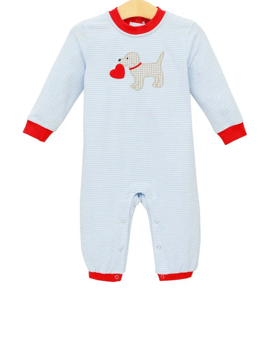 PUPPY LOVE BOY ROMPER