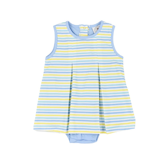 MULTISTRIPE SKIRTED BUBBLE