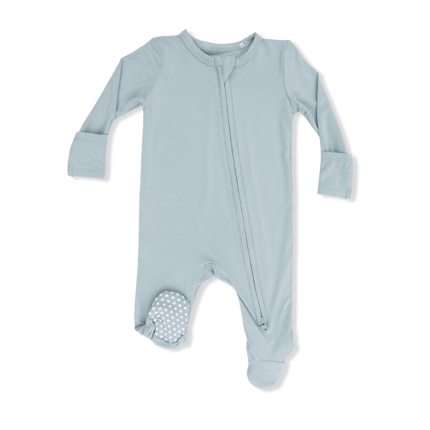 JADEITE ZIPPER FOOTIE