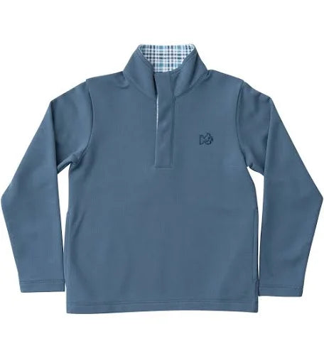 Sporty Snap Pullover - Bluefin