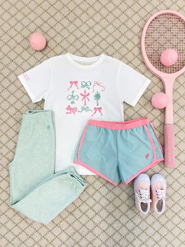 PREPLETIC SHIMMY SHAKE SHORT GREENWICH GREEN