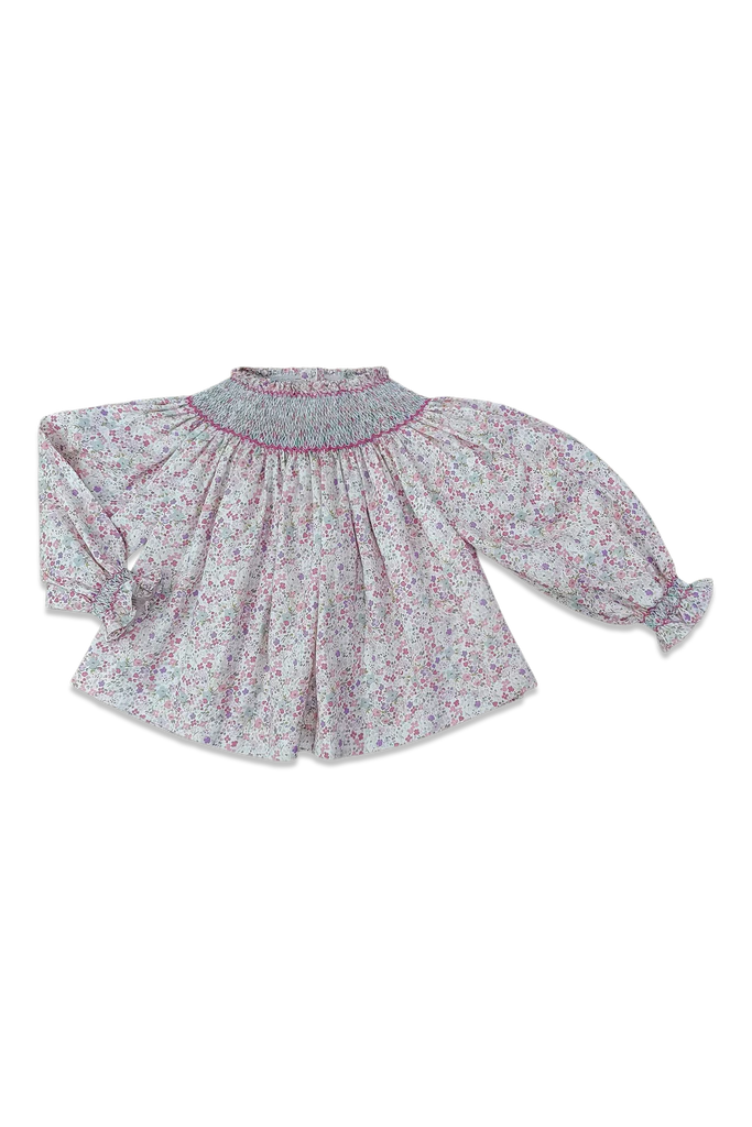 ADDISON BLOUSE ASTER FLORAL
