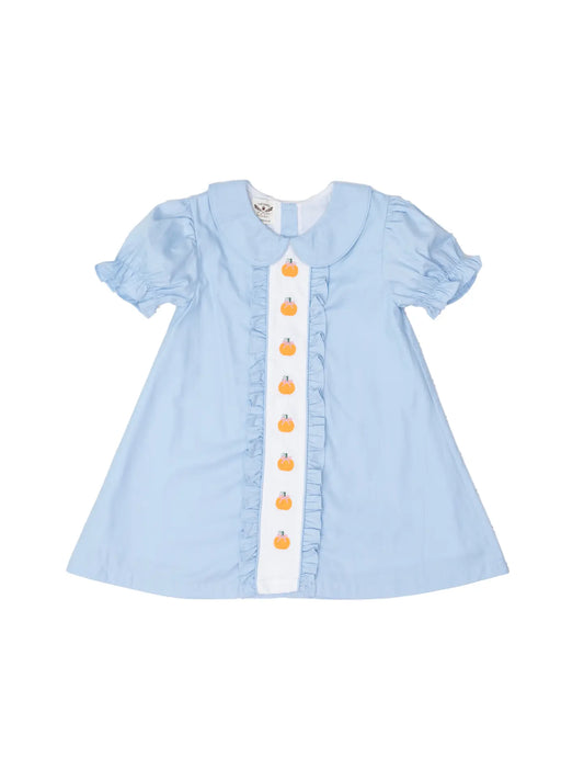 Christina Blue Pumpkins Dress