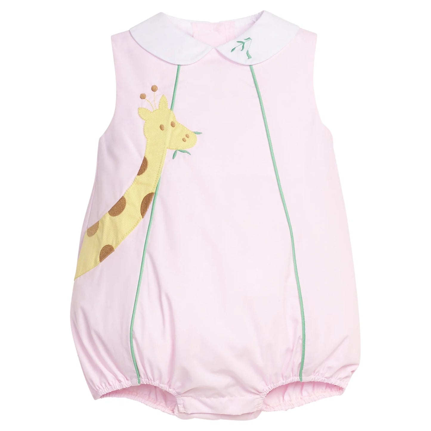 APRON BUBBLE PINK GIRAFFE