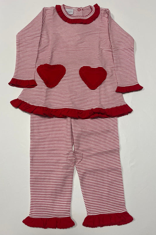 RED HEARTS APPLIQUE SET