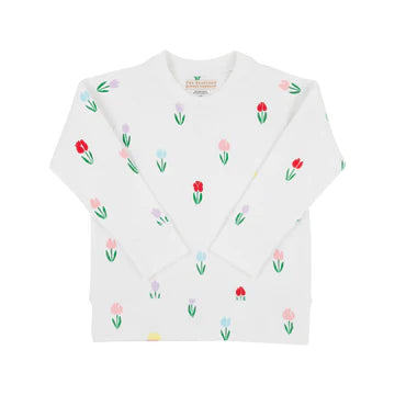 Cassidy Comfy Crewneck - Travilah Tulip