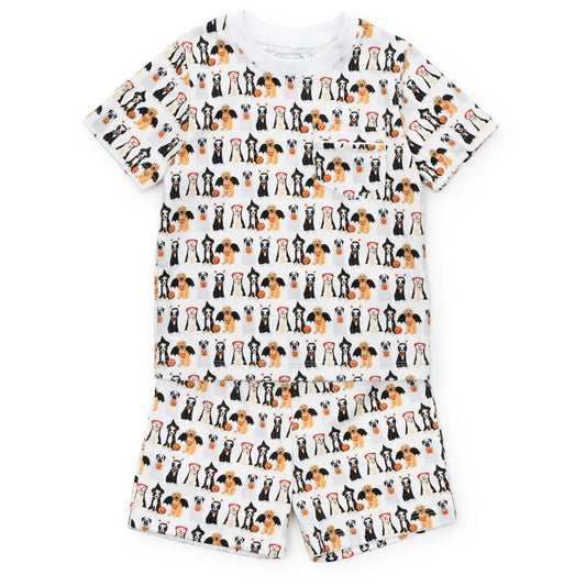 CHARLES SHORT SET HALLOWEEN PUPS