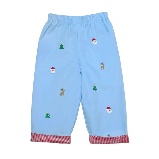 Leo Christmas Corduroy Pants