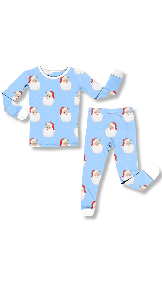 CLASSIC CLAUS BLUE LS PANT SET