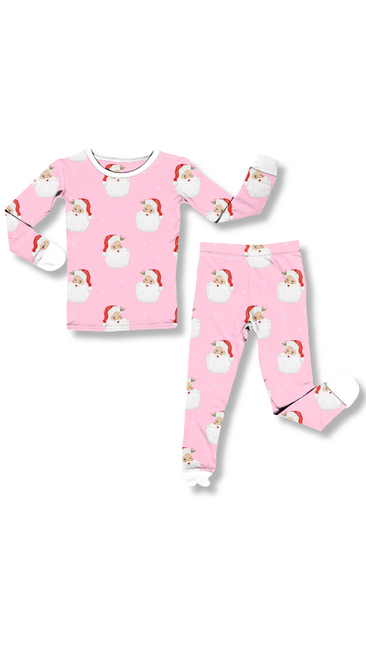 PINK CLASSIC CLAUS LS PANT SET