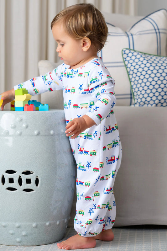 PATTON PLAY ROMPER CHOO CHOO