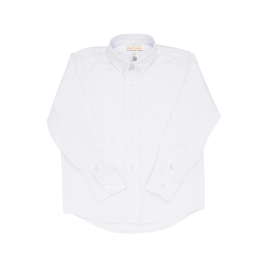 Deans List Dress Shirt - Worth Avenue White