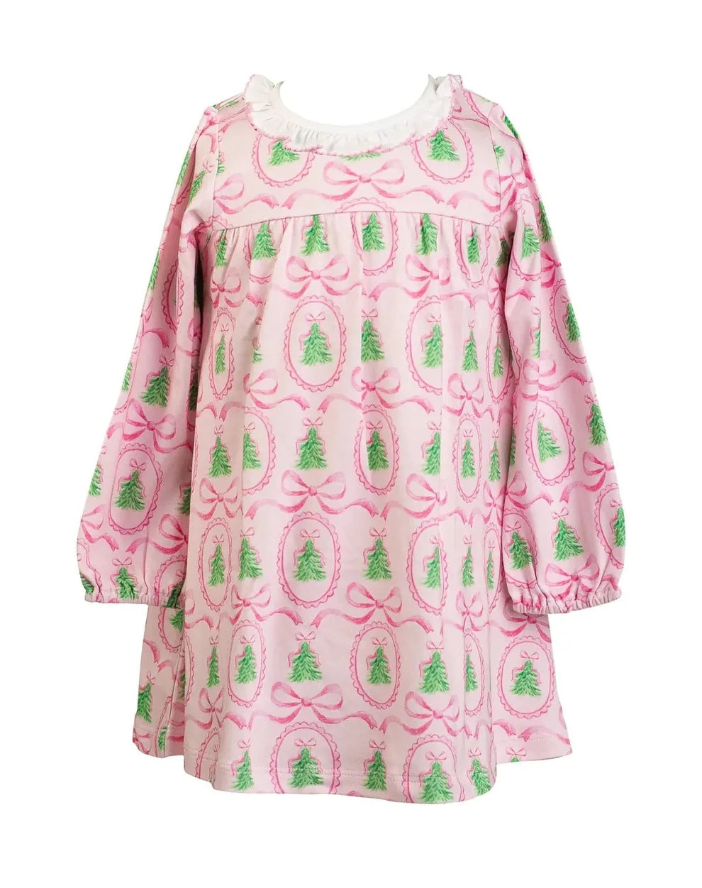 PINK TANNENBAUM LS DRESS