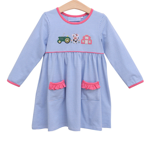 Applique Farm Dress