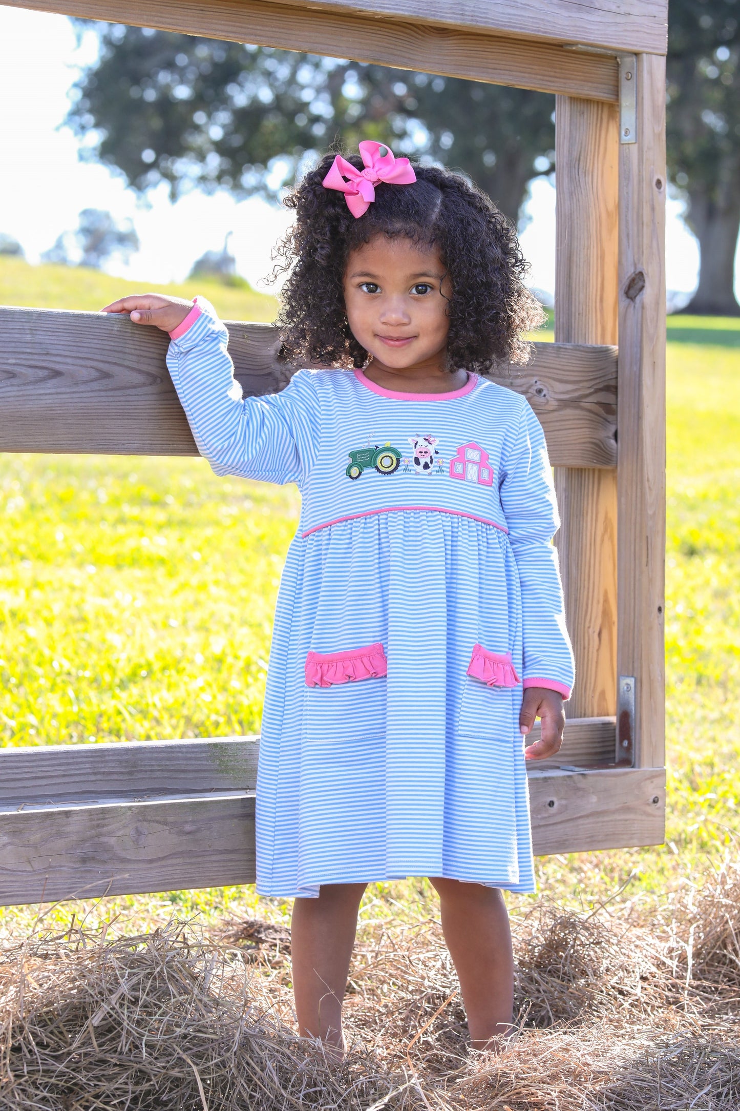 Applique Farm Dress