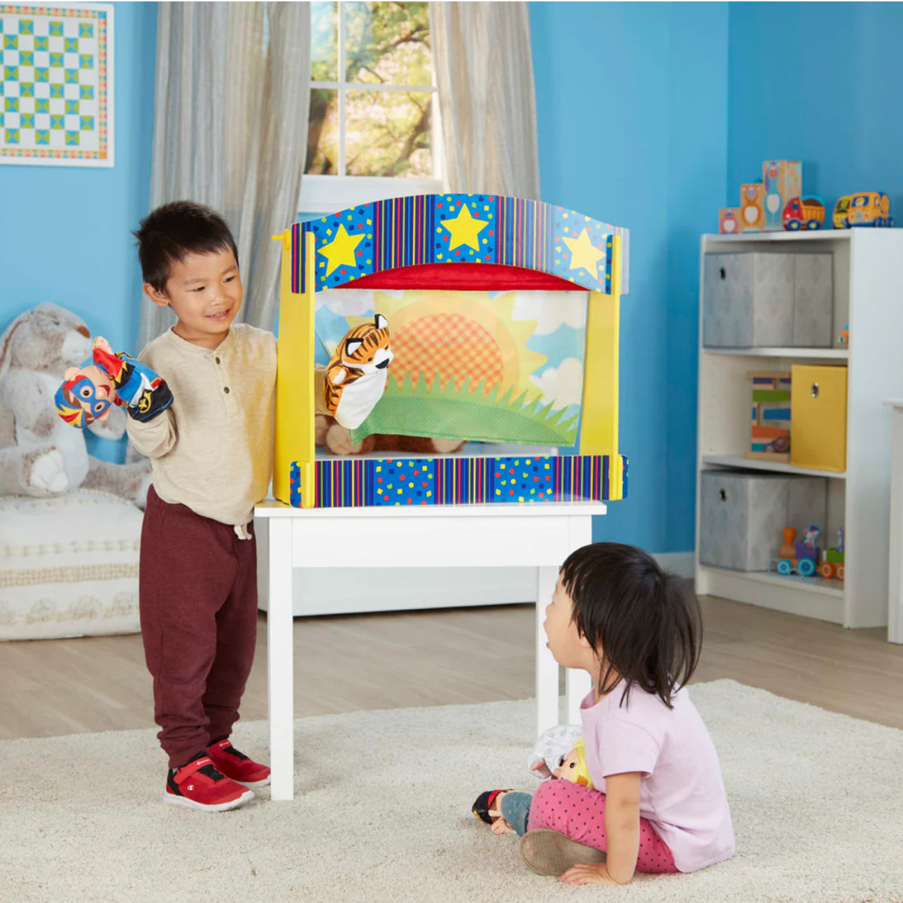 Tabletop Puppet Theater