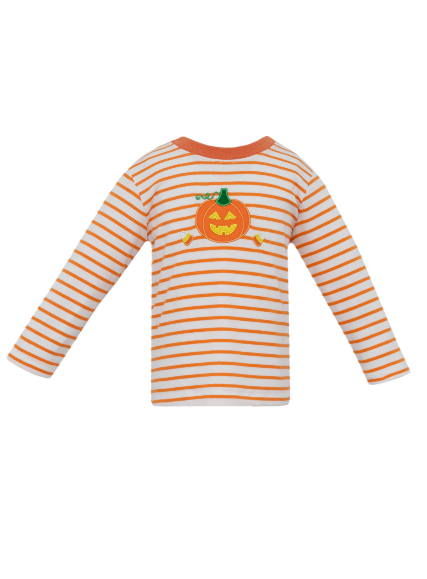 Trick or Treat - Orange & White Knit Boy's T-shirt